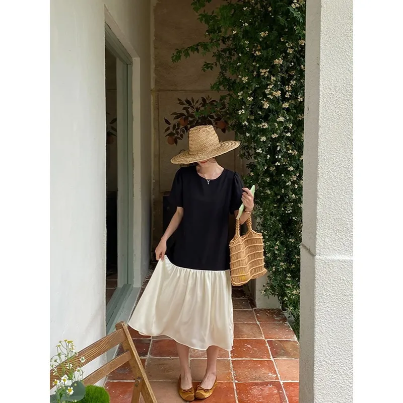 ONE SHALLOW Short Sleeved Dress Women's-3