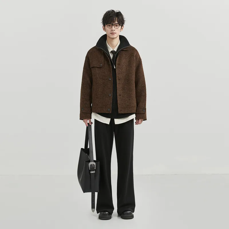 EARL JOEL Jackets Coats Men's Sunset Brown-3
