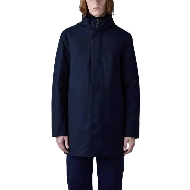MACKAGE Long Sleeved Zipped Hooded Down Jacket-1