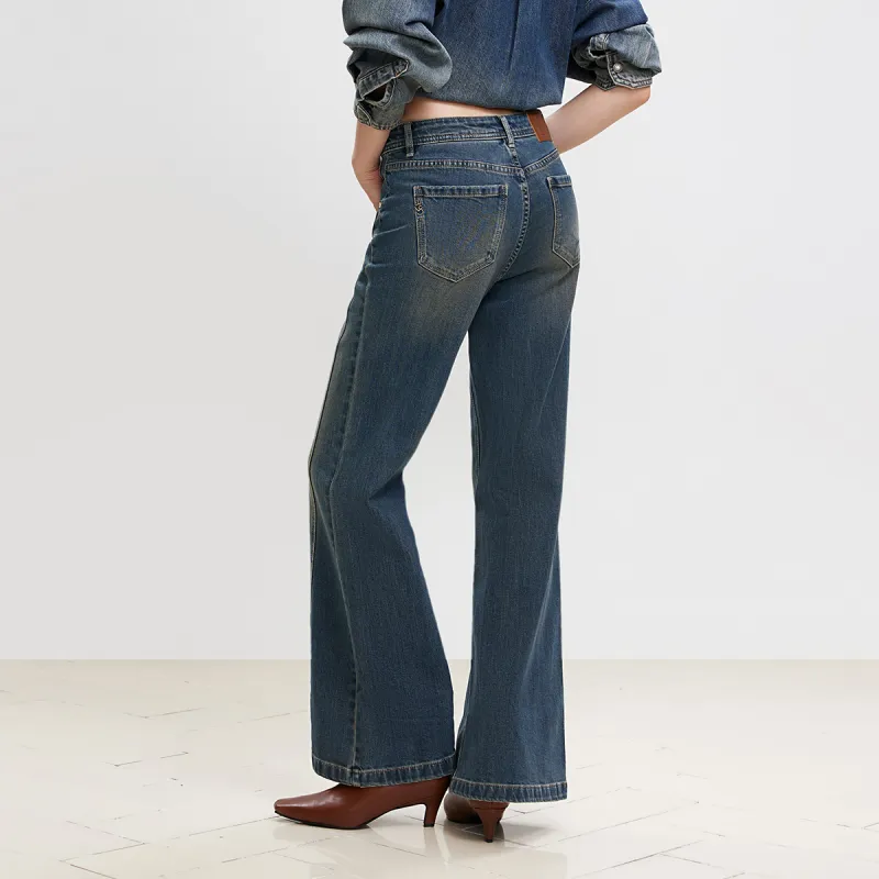 ONLY Jeans Women's Washed Denim Blue-3