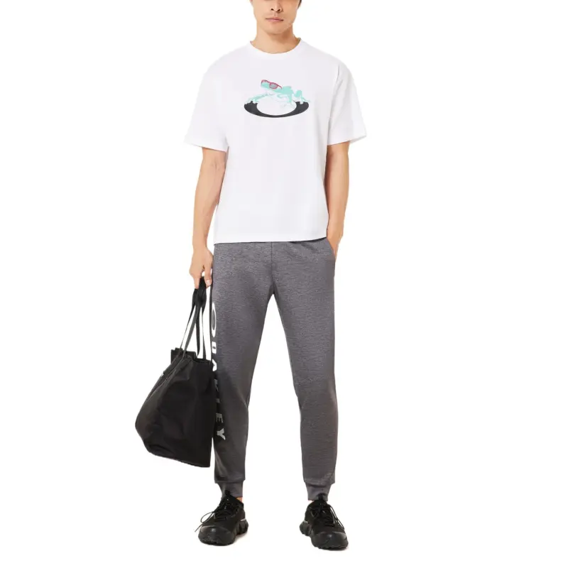Oakley T Shirts Men White-4