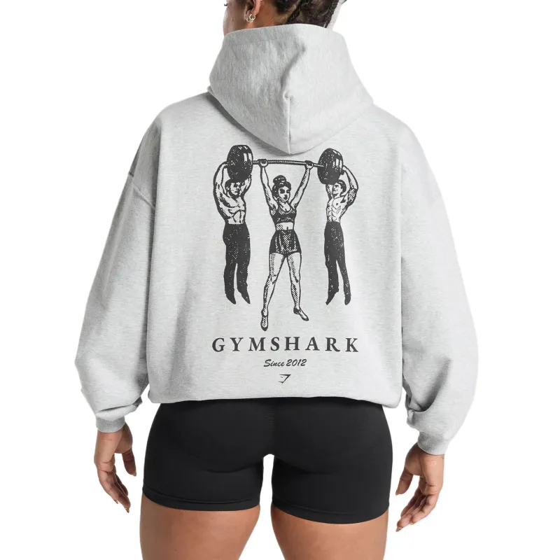 GYMSHARK Sweatshirt Women's Gray-1