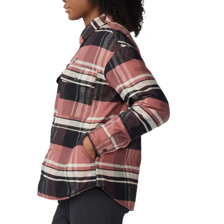 MOUNTAIN HARDWEAR W Flannel Shacket Shirt Women's-3