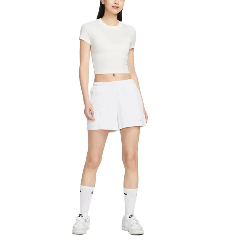 Nike Sportswear Regular T Shirt Women's Sail White-2