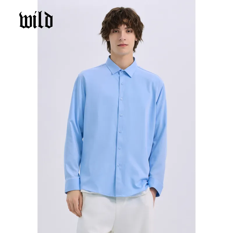 WILD LEADER Shirts Men Ice Gauze[CW5158566Q]-2
