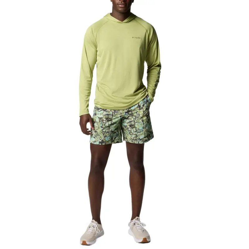 Columbia PFG Terminal Tackle Sweatshirt Men's Green-3