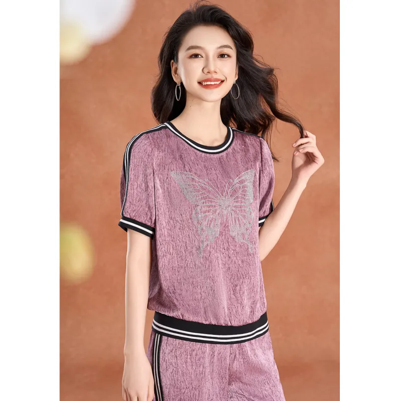 Mylan Casual Suit Cinched Waist Women's-5