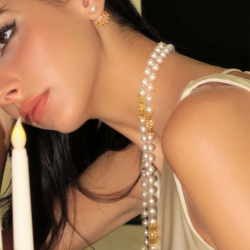 BOONEE ALUS Glass Necklaces Women's-2