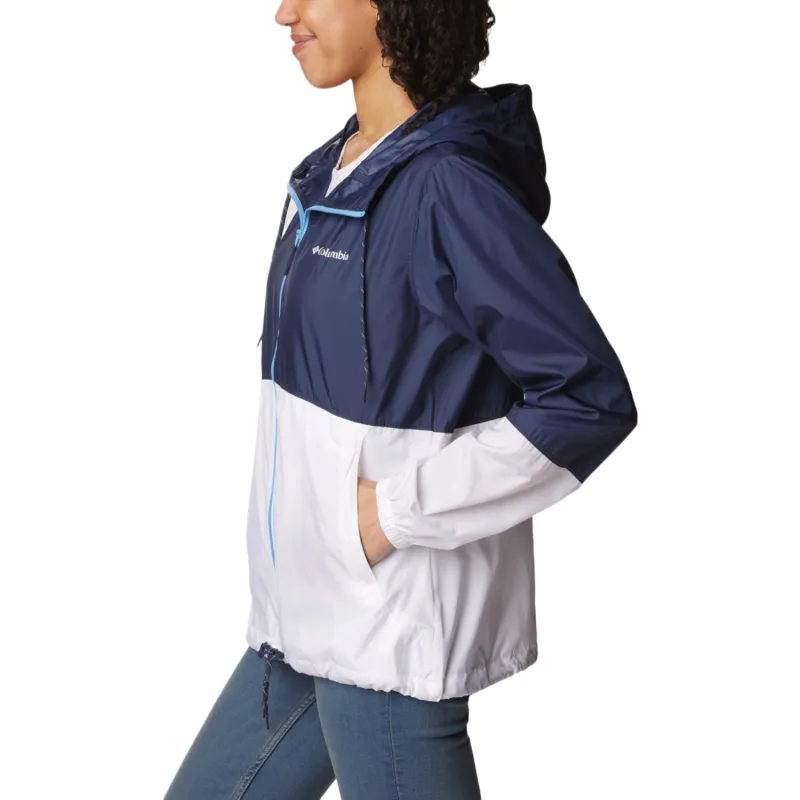 Columbia Jackets Women's Blue With White Lettering-1