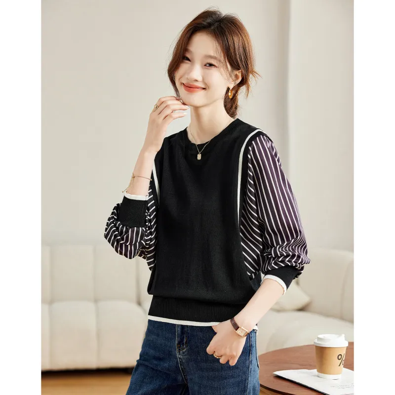 Love Elaine Knitwear Women's Black-4