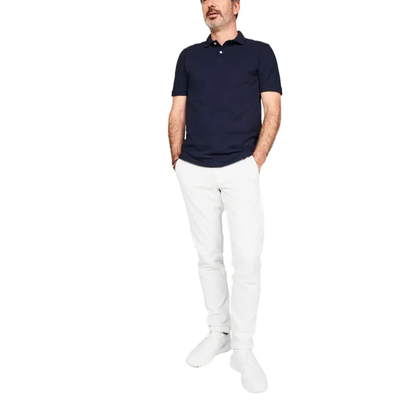 DECATHLON Polo Shirt Men's Blue Black-3