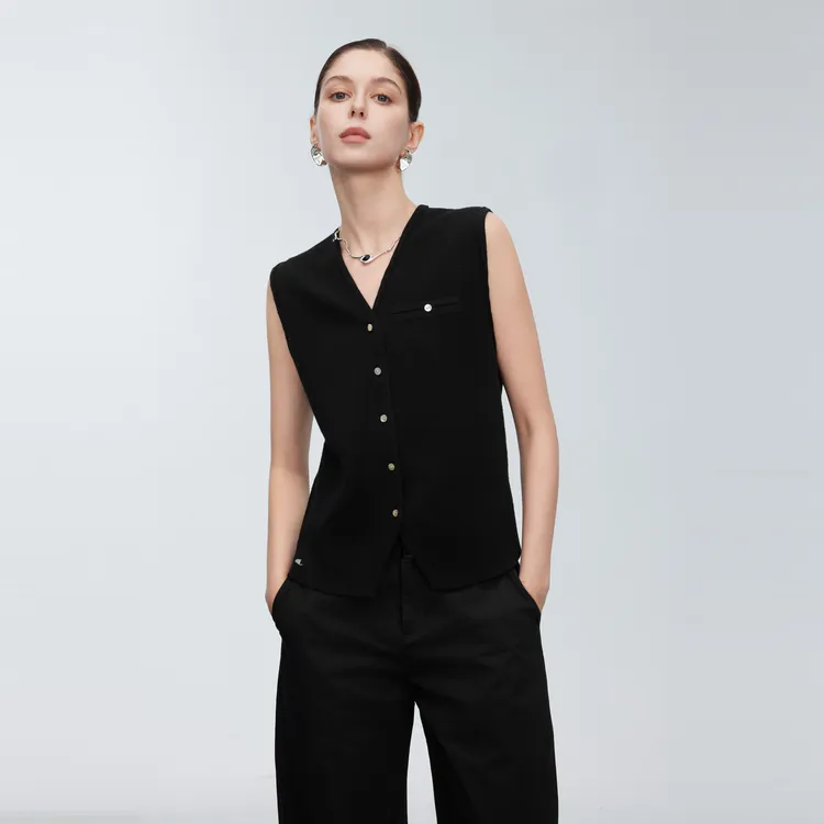 ELLE Sweaters Women's Black-2