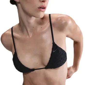 Nike Swim Swoosh Link Women's Terry Triangle Bikini Top