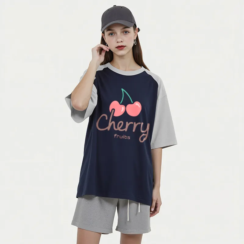 FAIRWHALE Raglan Sleeve T Shirt Women's-11
