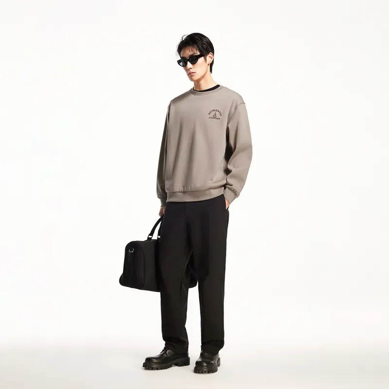 JACK JONES· Sweatshirt Men's Mushroom Brown-3
