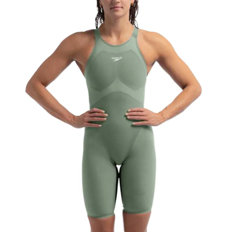 Speedo Fastskin LZR Valor 2.0 Country Green One piece Swimsuit Women's Green-1