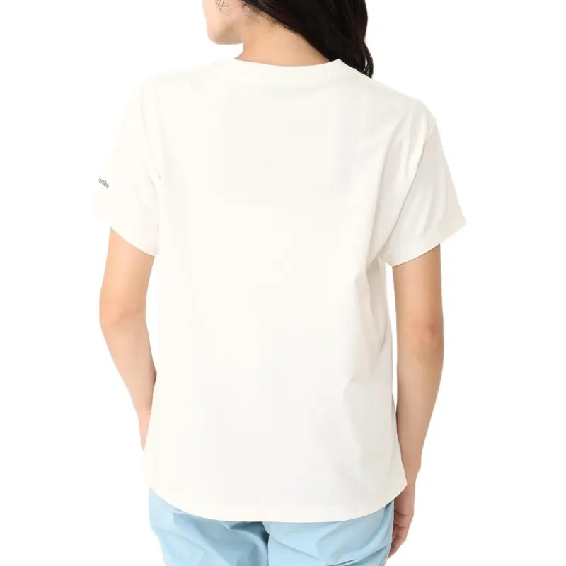 Columbia Regular T Shirt Women's Sea Salt Color-3