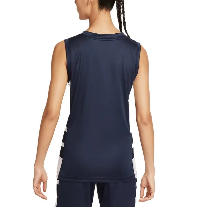Nike Dri Fit Elite Power Basketball Jersey Women's Deep Team Blue 401-1