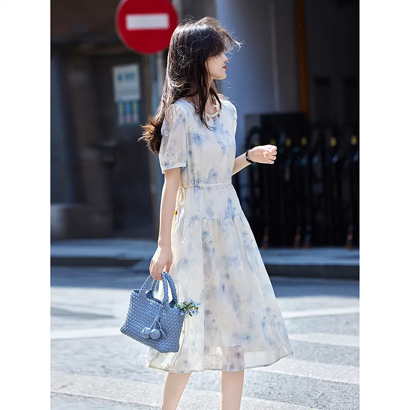 A Paradise For Awakening Short Sleeved Dress Women's-0