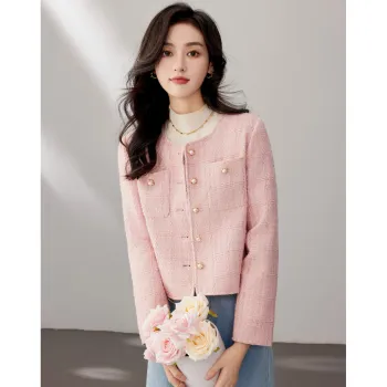 Like The Age Of Water Velvet feel Coat Women's Pink