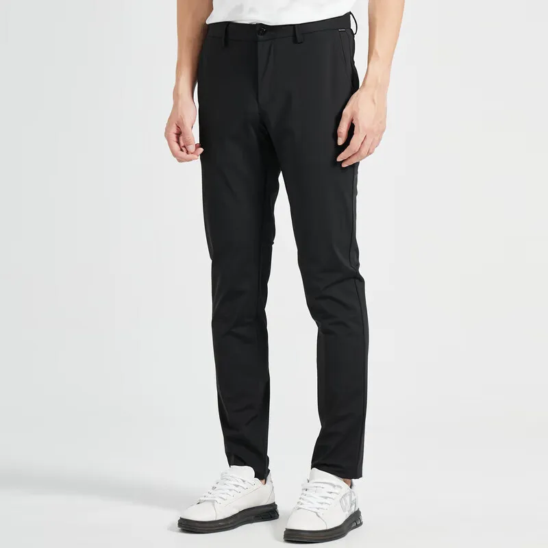 LESS IS MORE Casual Pants Men's Black-4