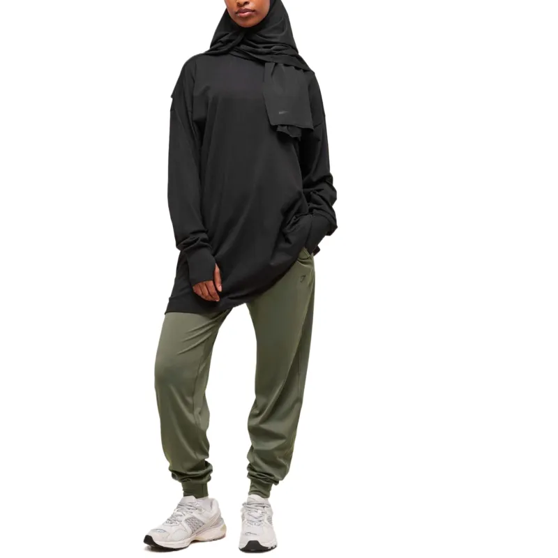 GYMSHARK Covered Jogger Knitted Sweatpants Women's Green-2