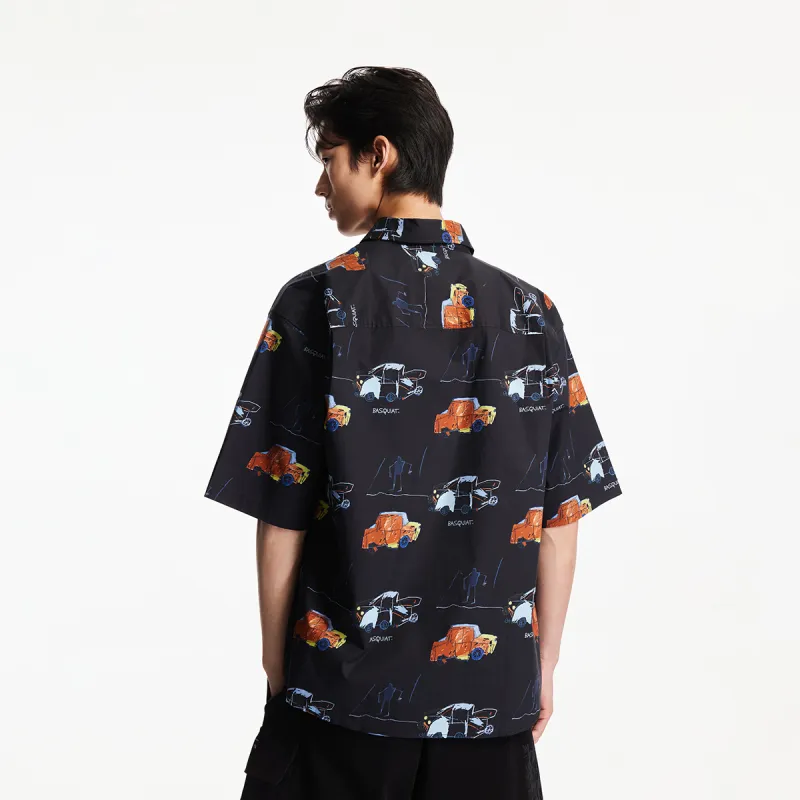 JACK JONES· x Jean Michel Basquiat Spring Shirt Men's-10