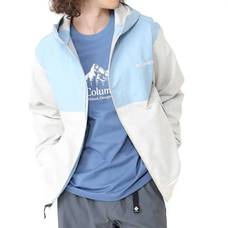 Columbia Wilkinson Cove Jacket Men's Blue/White-3
