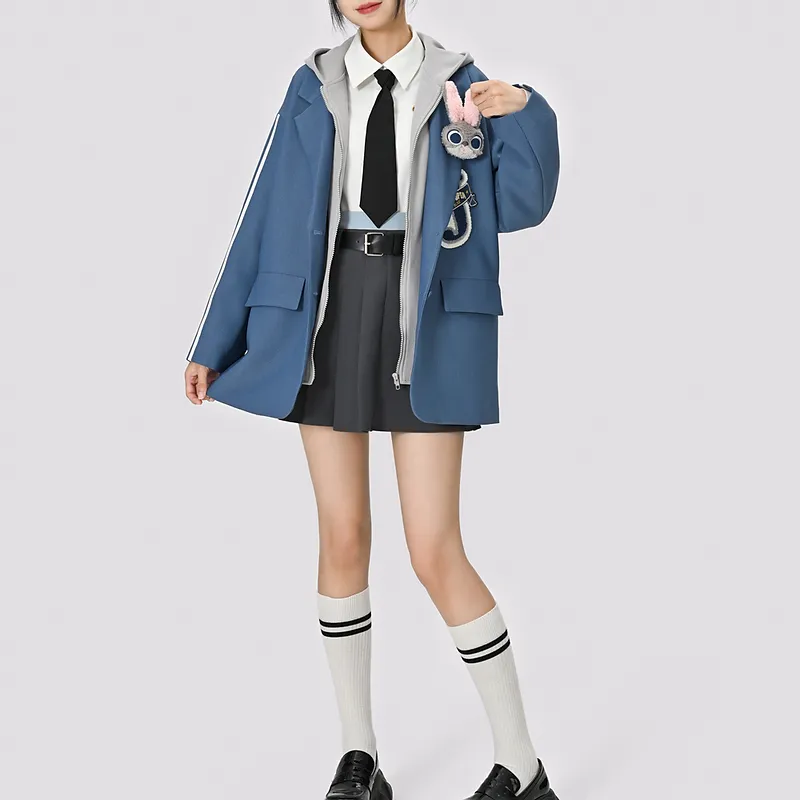 SNBL Business Suits Women's Blue-2