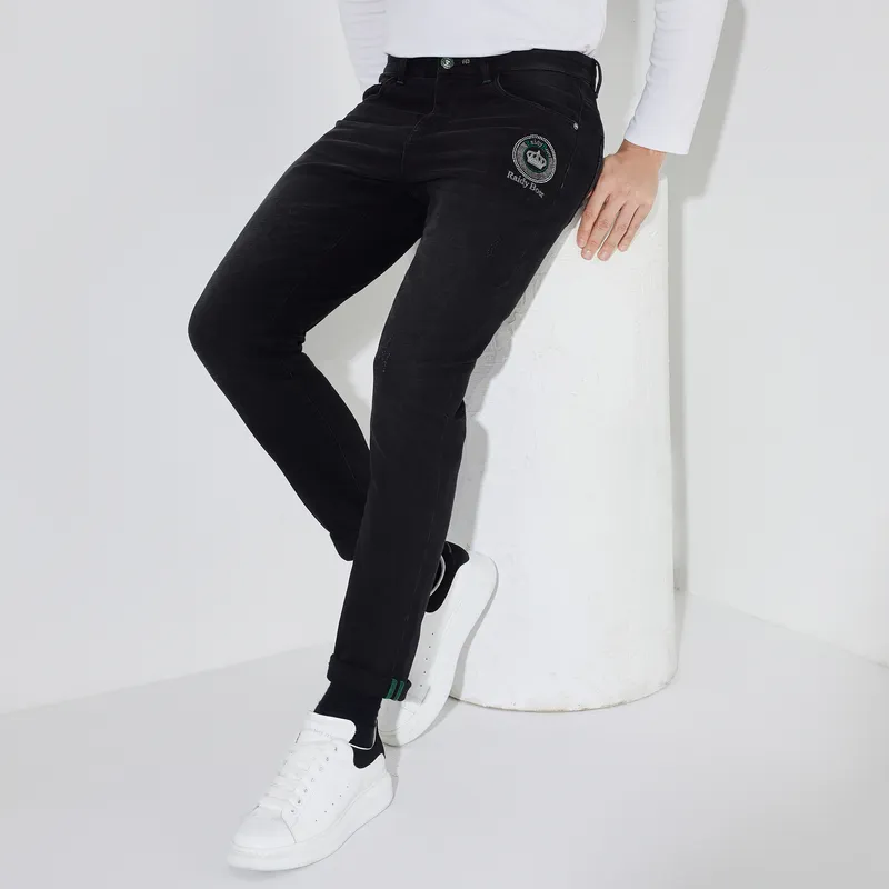 Raidy Boer Jeans Men Black-5