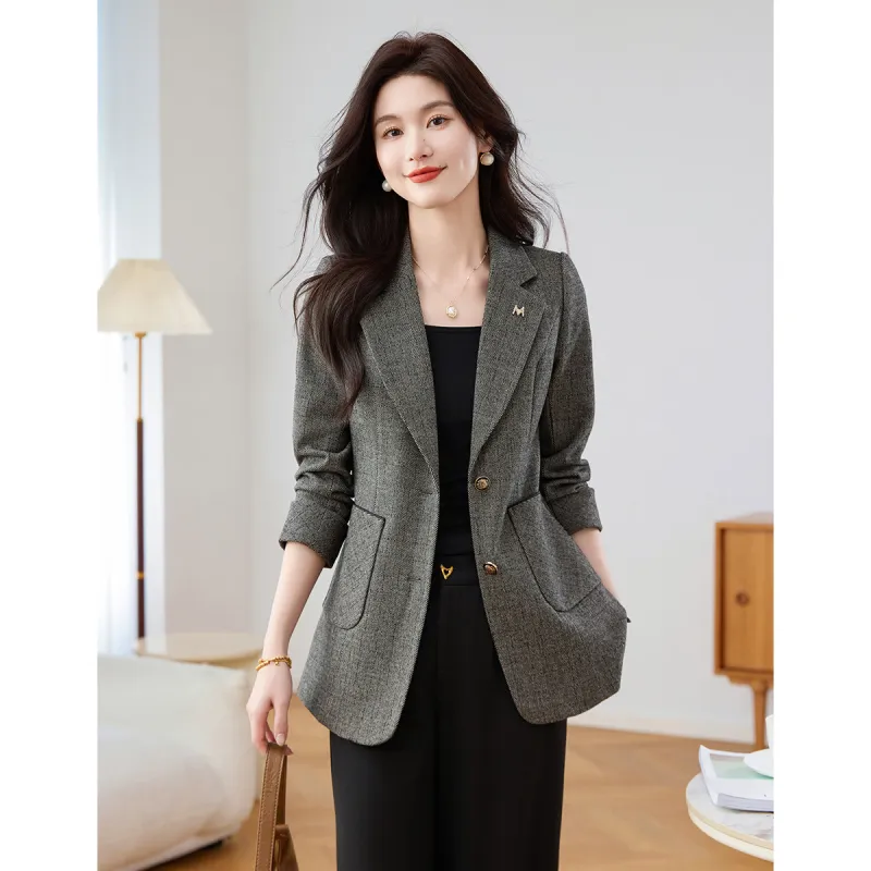 Mylan Business Suit Women's Gray-2