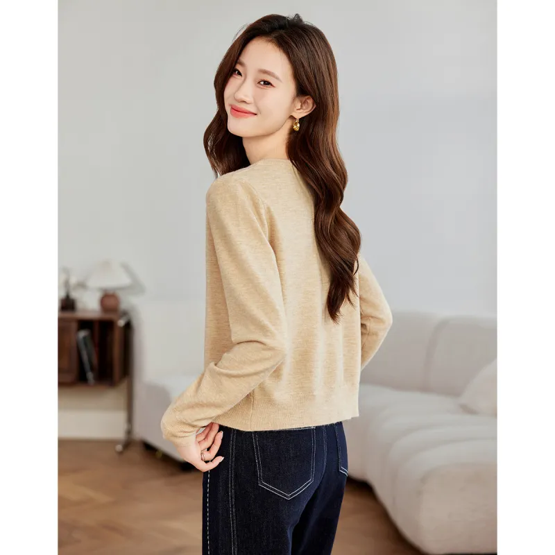 Love Elaine Knitwear Women's Khaki-4
