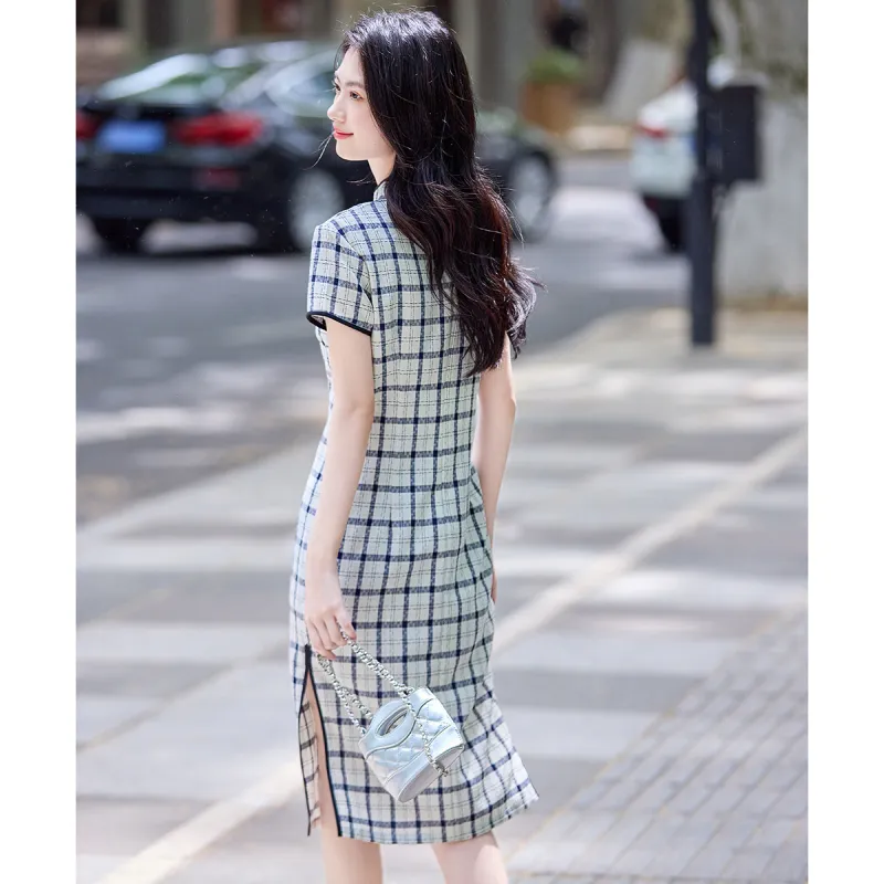 Still Quiet Summer Short Sleeved Dress Regular Women's-2