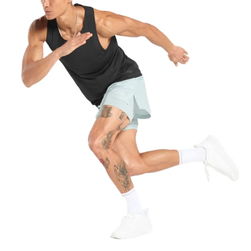 GYMSHARK Running 2 In 1 Shorts Sports Shorts Men's-14