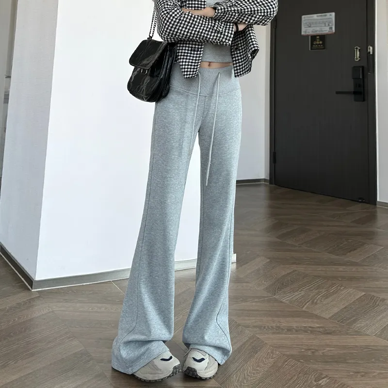 KALULI 2025 Spring Casual Pants Loose Fit Women's-1