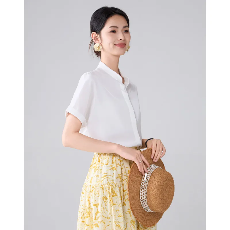 Love Elaine Shirt Women's White-3