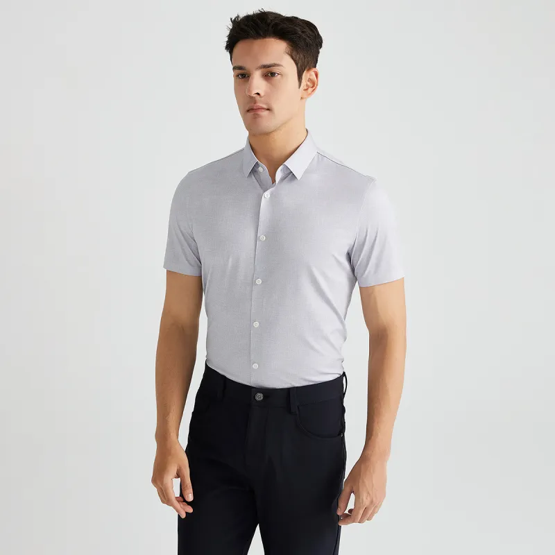 Satchi Shirts Men Gray White-2