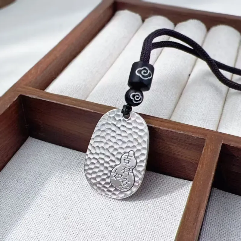 FUYUFU 999 Fine Silver Pendants Unisex-3