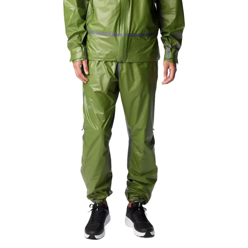 Columbia Leather Pants Men's Green-2