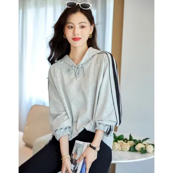 Like The Age Of Water Sweatshirt Loose Fit Women's Gray