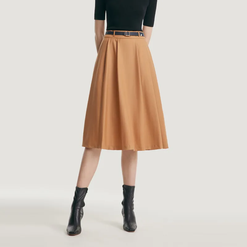 GOELIA Casual Long Skirt Women's-5