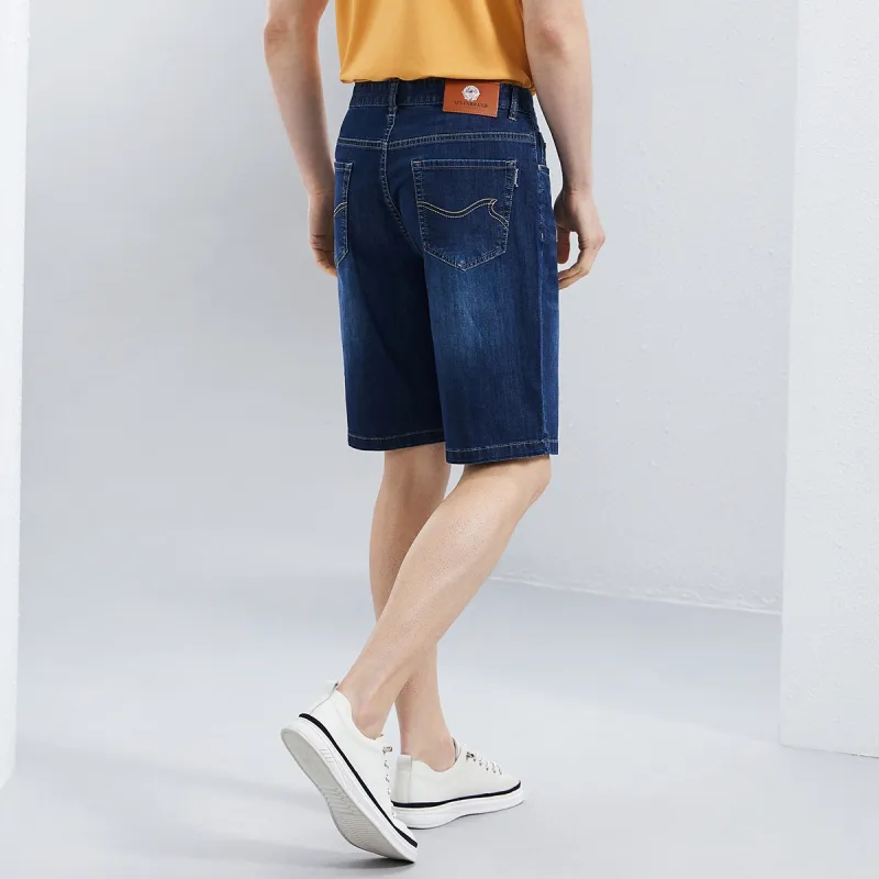 SEVEN Denim Shorts Men's Royal Blue-3