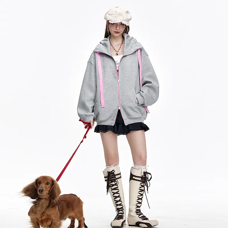 ELF SACK Cropped Coats Women's-3