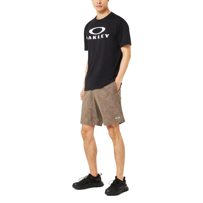 Oakley Enhance Qdevo SS Tee O Bark 4.0 T Shirt Men's Black-6