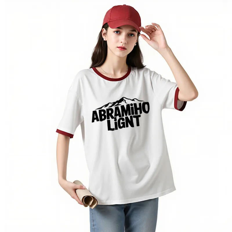 FAIRWHALE Drop Shoulder Sleeve T Shirt Women's-10
