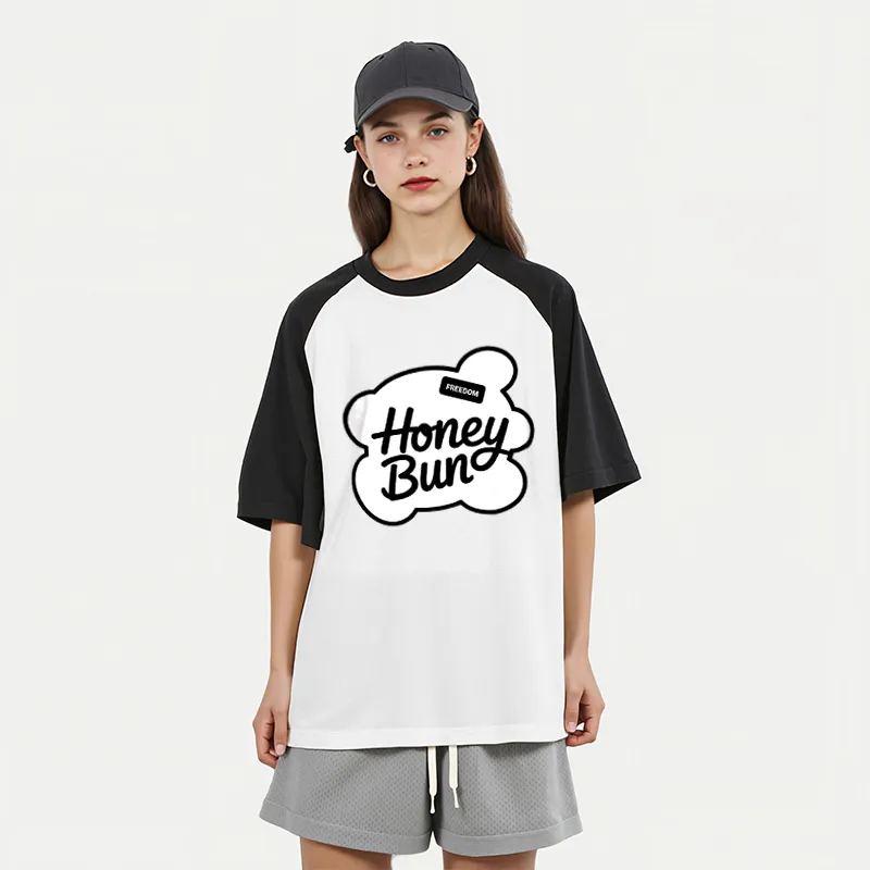 FAIRWHALE Drop Shoulder Sleeve T Shirt Women's-6