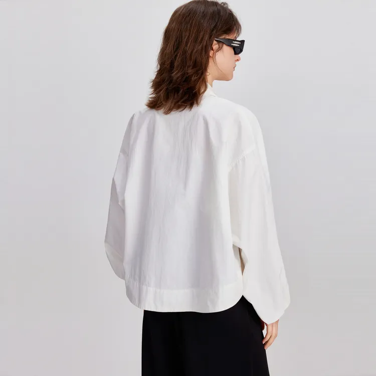 ELLE Jackets & Coats Women's White-3