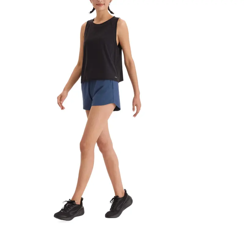 DECATHLON 500 Series Tank Tops Women's Smoky Black-4