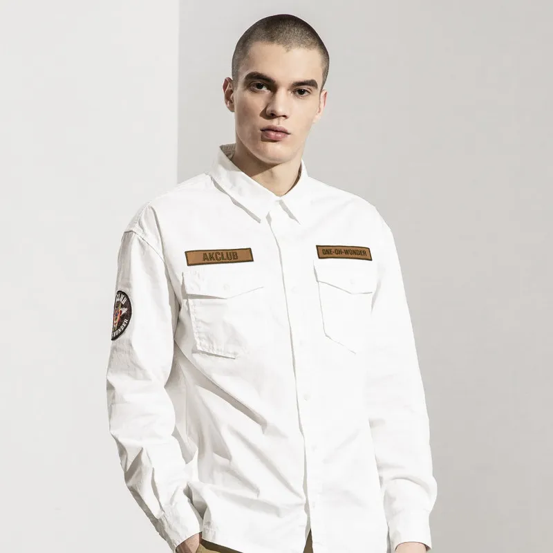 AKCLUB Long Sleeved Shirts Men's-3