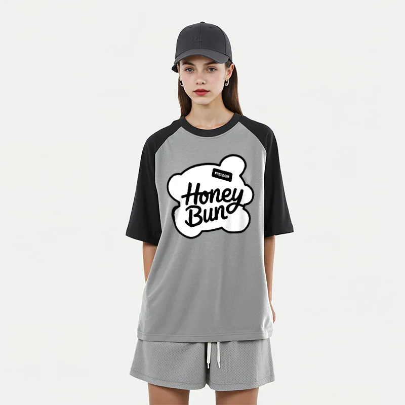 FAIRWHALE Drop Shoulder Sleeve T Shirt Women's-14